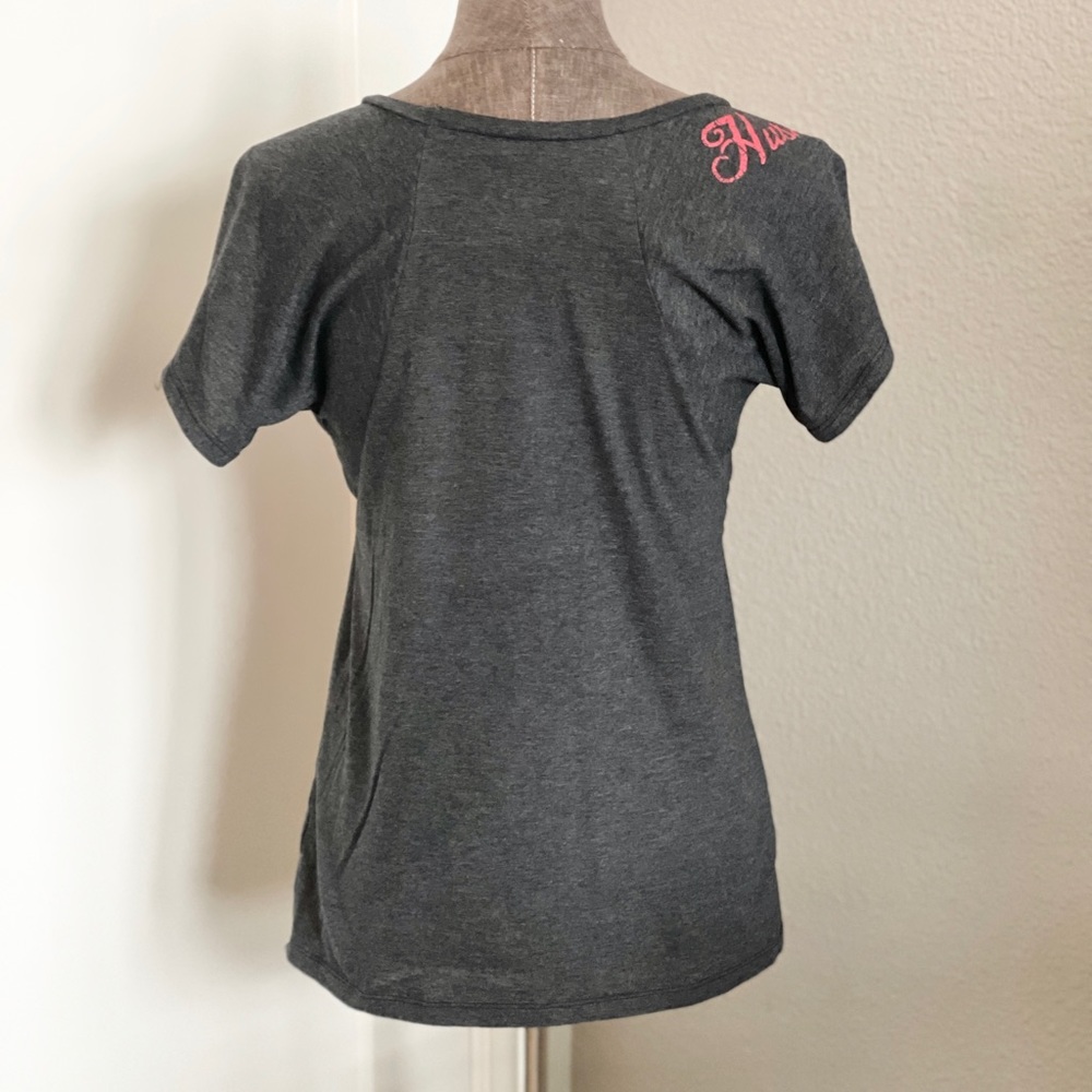 Nebraska Huskers Scoop Neck Vintage GG Tee Shirt S - Picture 3 of 5